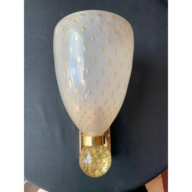 Murano Wall Lamps by Barovier & Toso, 1960s, Set of 2 For Sale - Image 11 of 12