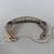 Torchon Necklace in Silver with Nomad Ethnic Red Glass For Sale - Image 6 of 11