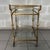 Vintage Brass Crystal Double Shelf Bar Trolley, 2000 For Sale - Image 4 of 11