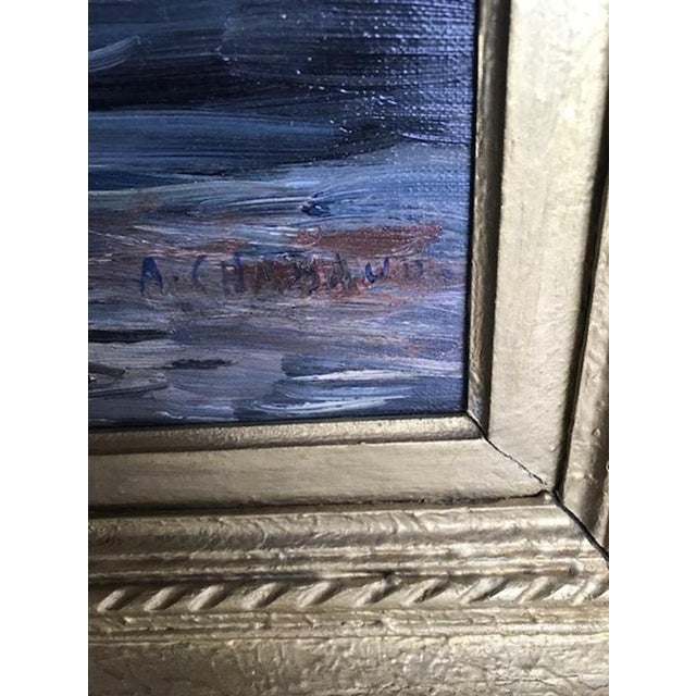 Auguste Chabaud, Nude woman in the river, Oil on Canvas For Sale - Image 3 of 4