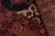 Textile Vintage Persian Shiraz Rug in Red and Black Floral Patterns by Rug & Kilim For Sale - Image 7 of 7