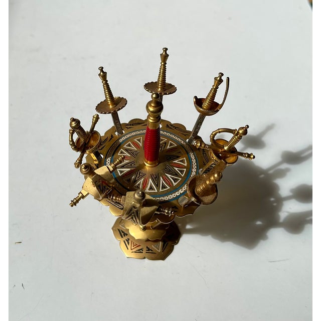 Vintage Toledo Cocktail Sword Skewers, 1970s, Set of 8 For Sale - Image 3 of 7
