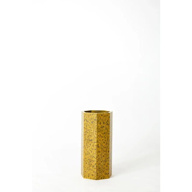 Contemporary Rectangle Slim Osis Septagon Base Side Table by Llot Llov For Sale - Image 3 of 6