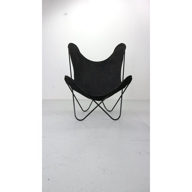 Mid-Century Modern BKF Butterfly Chair attributed to Jorge Hardoy-Ferrari for Knoll, 1960s For Sale - Image 3 of 18