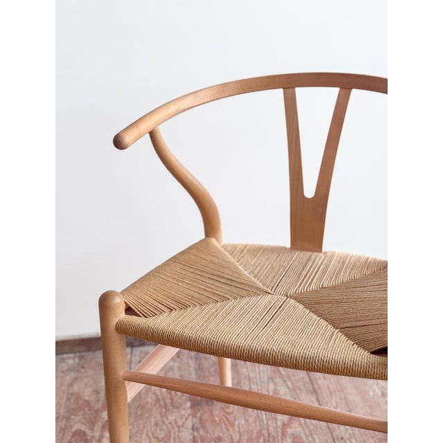 Mid-Century Modern CH24 Chair in Oak with Danish Cord by by Hans J. Wegner for Carl Hansen & Søn, 1960s For Sale - Image 14 of 18