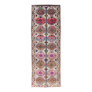 Galerie Shabab Collection Mid-20th Century Turkish Anatolian Wide Gallery Runner For Sale