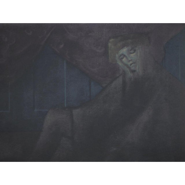 Léonor Fini, The Fatal Lovers, Original Signed Screenprint For Sale - Image 5 of 6