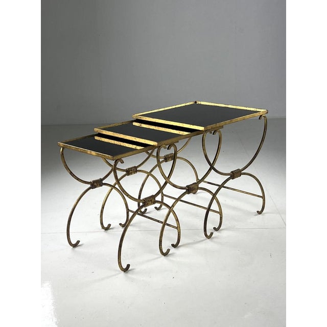 Vintage Nesting Tables, Set of 3 For Sale - Image 12 of 17