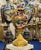 Add an unmistakable sense of European grandeur to your interior with this ornate French-style porcelain vase, featuring a...