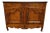 18th Century French Provinciale Louis XV Solid Burl Walnut Sideboard / Buffet For Sale