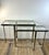 Double Console Table in Chromed Metal and Glass, 2000s For Sale - Image 13 of 13