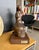 A compelling mid-century expressionist clay sculpture of a female torso sculpture dating to the 1960s. Designed and hand-...