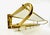 Large Mid-Century Modern Brass Wall-Mounted Coat Rack, 1950s For Sale - Image 17 of 17