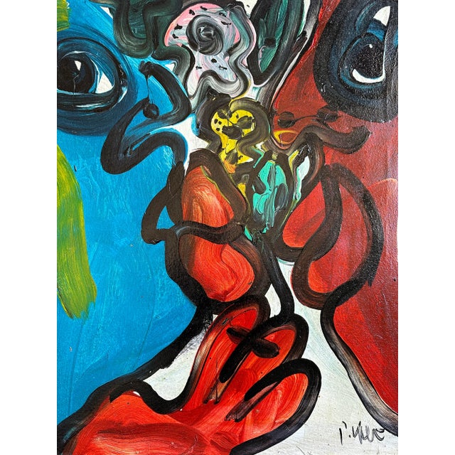 Abstract Expressionism Peter Keil Original Painting - Junge Wilde Collection For Sale - Image 3 of 5