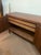 Mid Century Jack Cartwright for Founders Walnut and Black Leather Credenza For Sale - Image 4 of 10