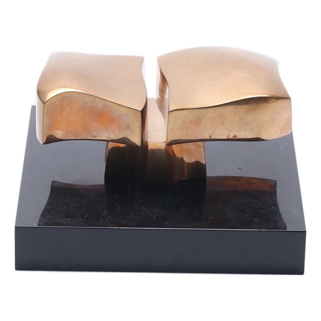 José Luis Sanchez, Abstract Sculpture, 1970s, Bronze For Sale