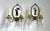Chinoiserie Pair Chinoiserie Eglomise Mirrored Sconces - E F Caldwell For Sale - Image 3 of 16