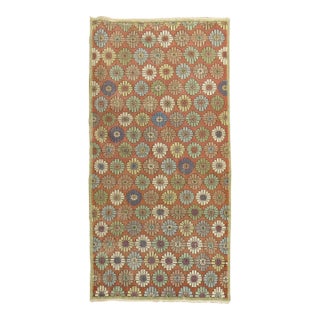Soft Red Turkish Deco Rug - 3'8" x 6'10" For Sale