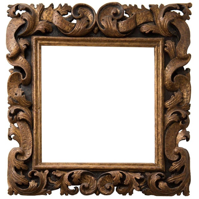 17th Century Sansovino Wood Frame For Sale - Image 5 of 5