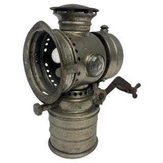 Carbide Bicycle Lamp, 1930s For Sale