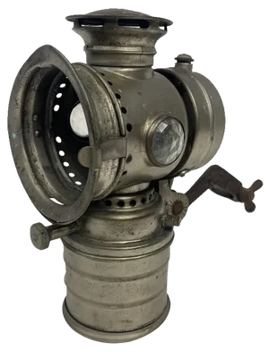 Carbide Bicycle Lamp, 1930s