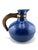 Mid-Century Modern 1960s Mid Century Bauer Blue Ringware Pottery Carafe Pitcher For Sale - Image 3 of 7