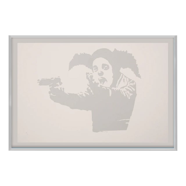 Banksy, Clown Skateboard Lick Shot, 2024, Print For Sale