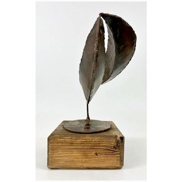 Eli Ilan, 1965 Canadian Israeli Art Brutalist Abstract Welded Steel Sculpture Eli Ilan For Sale - Image 13 of 17