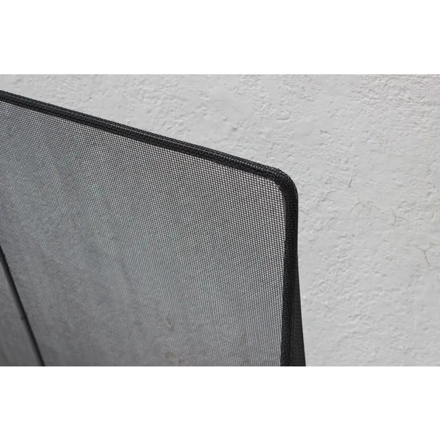 Custom Modern Metal Fireplace Screen by Jed Design For Sale In New York - Image 6 of 8