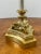 1970s Vintage Empire Style Brass Fluted Crystal Column Table Lamp 1970's , a Pair For Sale - Image 5 of 11