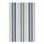 Dash & Albert by Annie Selke Barbados Stripe Woven Cotton Rug, 7' 6" x 9' 6" For Sale
