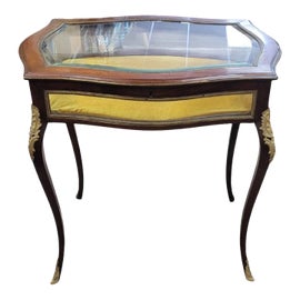 Example of Satin Bronze Finish Accent Tables
