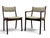 Mid-Century Modern Set 6 Danish Modern Dining Chairs For Sale - Image 3 of 9