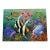 Hand-Painted Tropical Reef Fish Gallery-Wrapped Canvas Painting For Sale