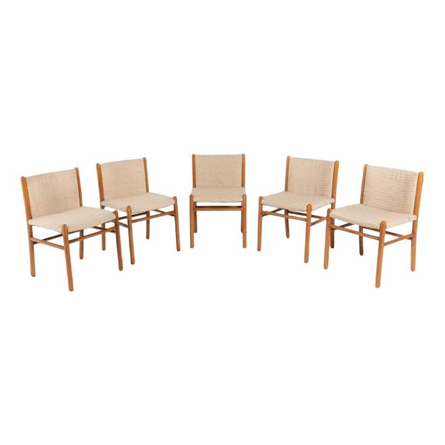 Nuela Chairs by G. Frattini for Lema SPA, Set of 5 For Sale - Image 13 of 13