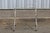 1970s Vintage White Metal Foldable Table, 1970s For Sale - Image 5 of 18