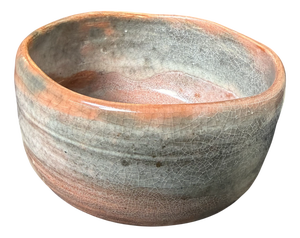Japanese Raku-Ware Matcha Chawan Tea Bowl, 1970s