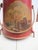 American Antique Iron Fireplace Bucket With Painted Scene For Sale - Image 3 of 10