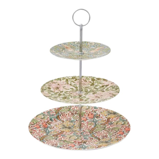 Morris & Co. 3-Tier Cake Stand For Sale