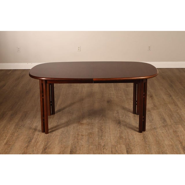 Danish Modern Rosewood Extension Dining Table With Two Leaves By Boltinge For Sale - Image 15 of 18