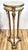 Vintage Italian 20th C Carved & Gilt Venetian Pedestal Table Fern Stand For Sale - Image 11 of 11