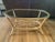 Mid-Century Modern Vintage Mid Century Bamboo Rattan Oval Coffee Table For Sale - Image 3 of 7