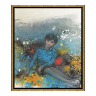 Late 20th Century Blossoming Dreams, Hu Chi-Chung 胡奇中 For Sale