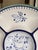 Ceramic Made in Portugal Villeroy & Boch Bluebird Pattern Chip & Dip For Sale - Image 7 of 11
