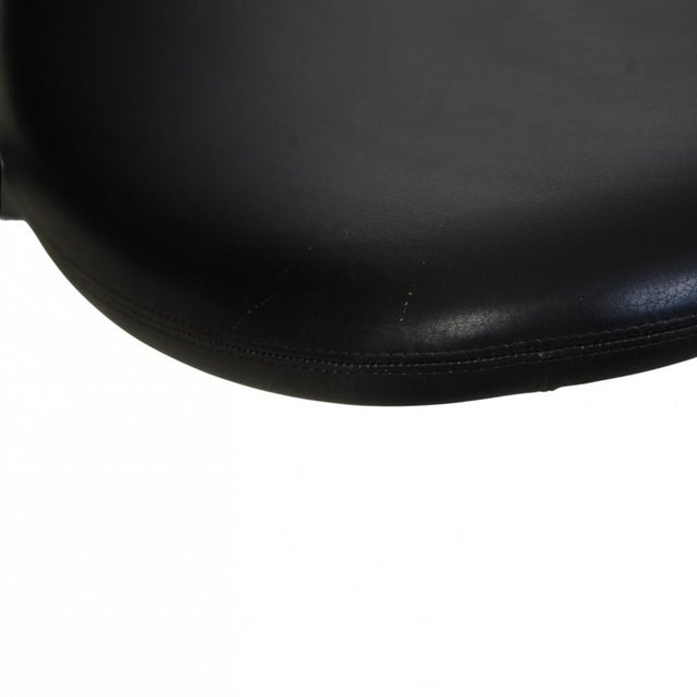 Vintage Corona Chair in Black Leather by Erik Jørgensen, 2020 For Sale - Image 11 of 14
