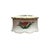 Japanese Vintage Japanese Porcelain Trinket Box With Hand-Painted Iris & Hummingbird Motif For Sale - Image 3 of 6