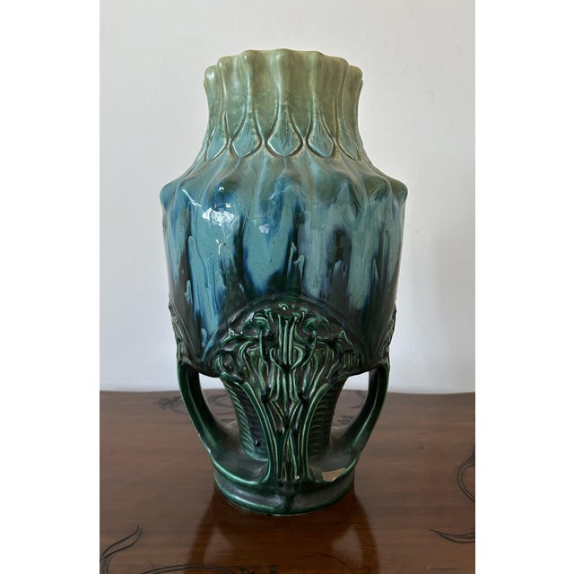 Art Nouveau Vases from Julius Dressler, Bohemia, 1920s, Set of 2 For Sale - Image 6 of 18