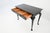 Kittinger Ebonized Mahogany & Burl Wood Writing Desk / Console | Newly Refinished For Sale - Image 10 of 15