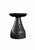 Sculptural Suar Wood Side Table, Burnt Finish Modern Organic For Sale - Image 4 of 5