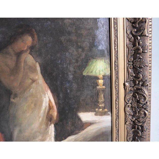 Julius Paulsen, Danish Painting, 19th-Century, Oil on Canvas, Framed For Sale - Image 3 of 6